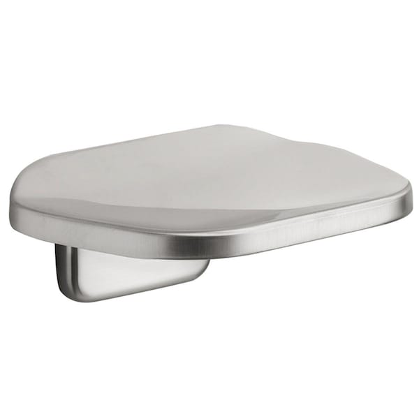 Kd Brushed Nickel Die Cast Zinc Soap Dish KD2514774 - main